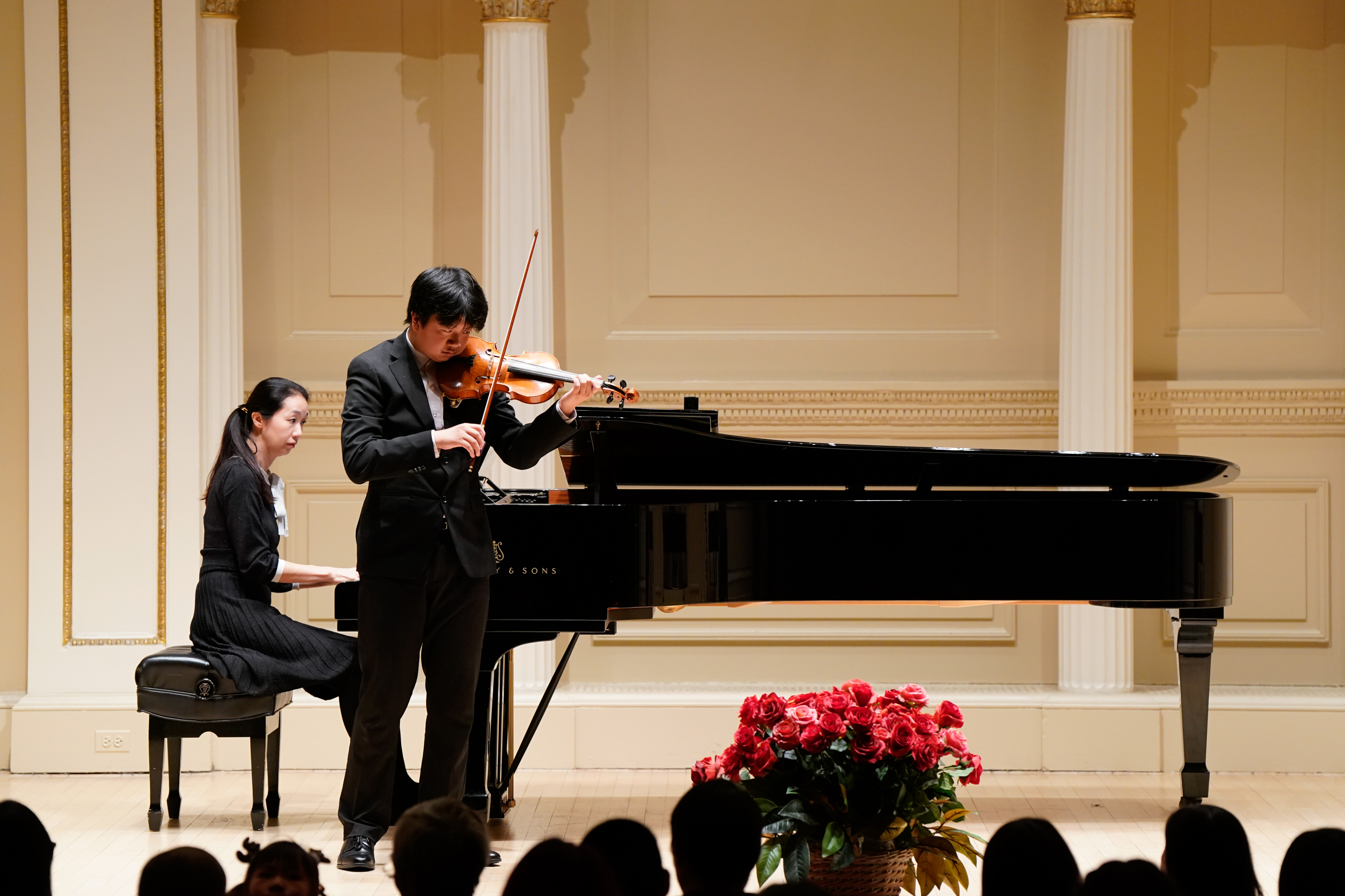 Max Yang performs at weill carnegie hall